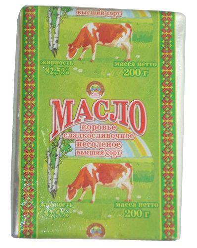 Масло коровье