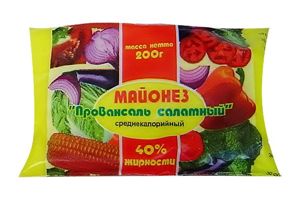 Майонез «Провансаль салатный» жирностью 40%