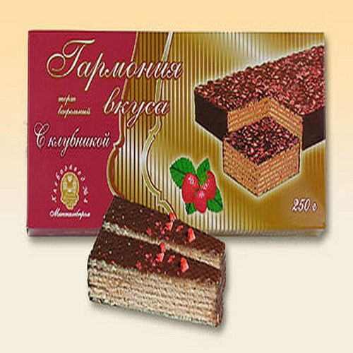 Торт с клубникой
