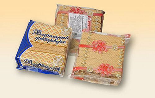 Полоски вафельные молочные