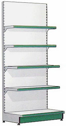 Стеллаж пристенный без навеса