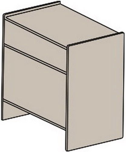 Прилавок глухой "S 6090 P"