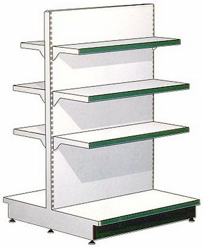 Стеллаж двусторонний без навеса