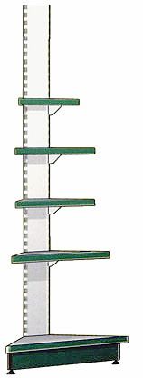 Стеллаж угловой внутренний без навеса