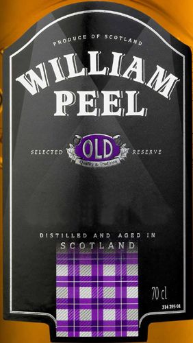 Шотландский виски "WILLIAM PEEL"