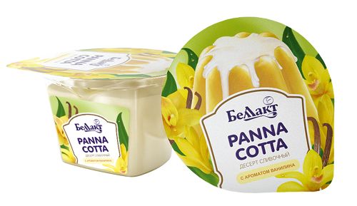 «Panna cotta» с ароматом ванилина